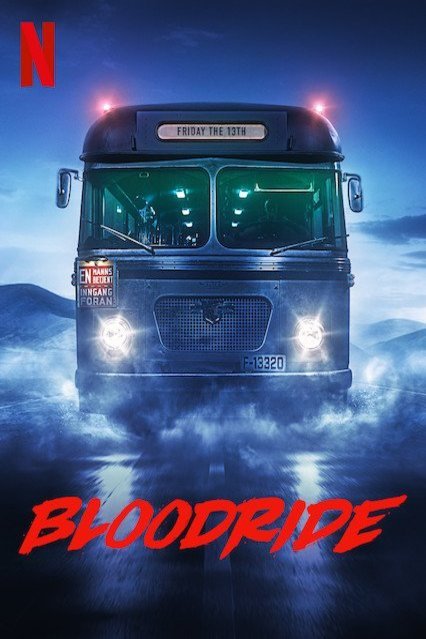 L'affiche originale du film Bloodride en norvégien