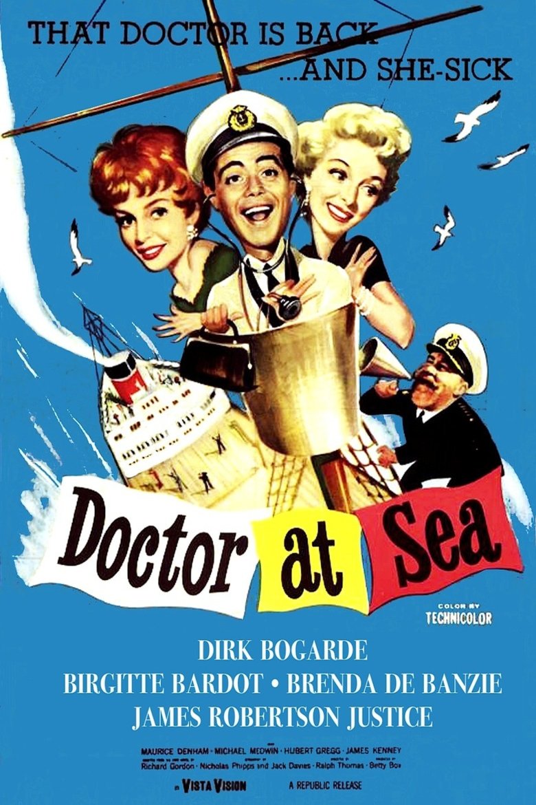 L'affiche du film Doctor at Sea