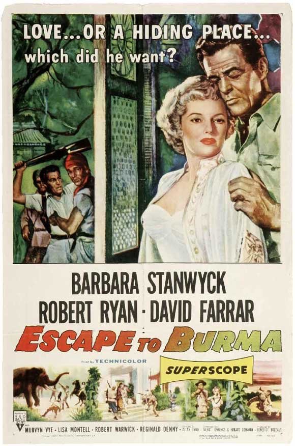 L'affiche du film Escape to Burma