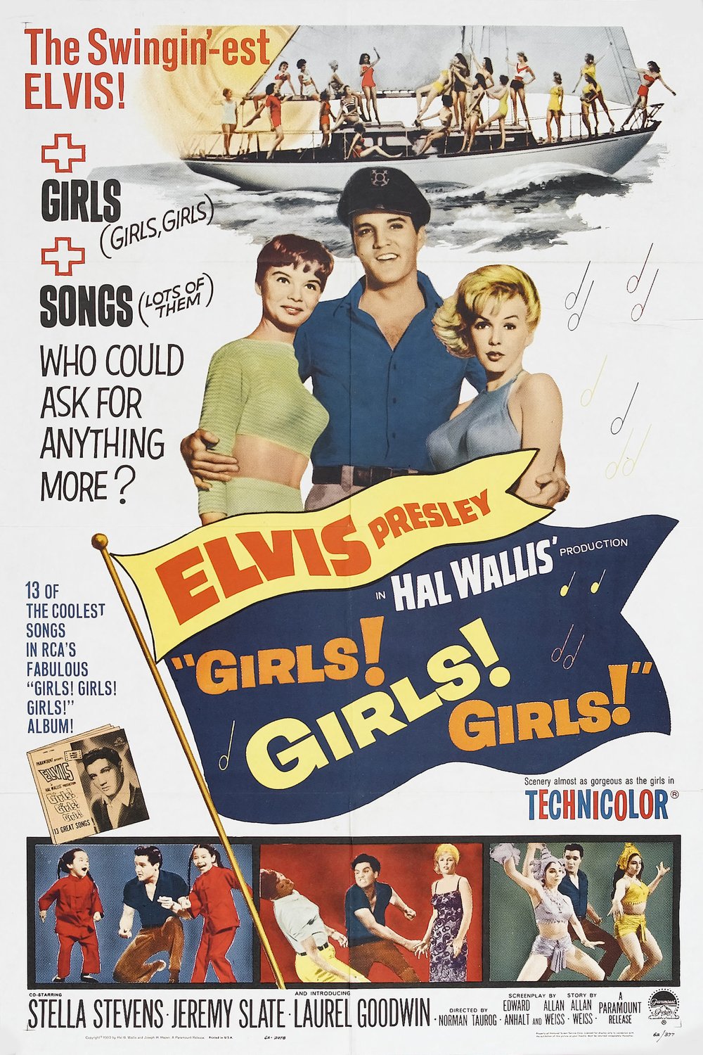 Poster of the movie Girls! Girls! Girls!