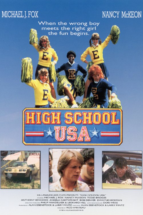 L'affiche du film High School U.S.A.