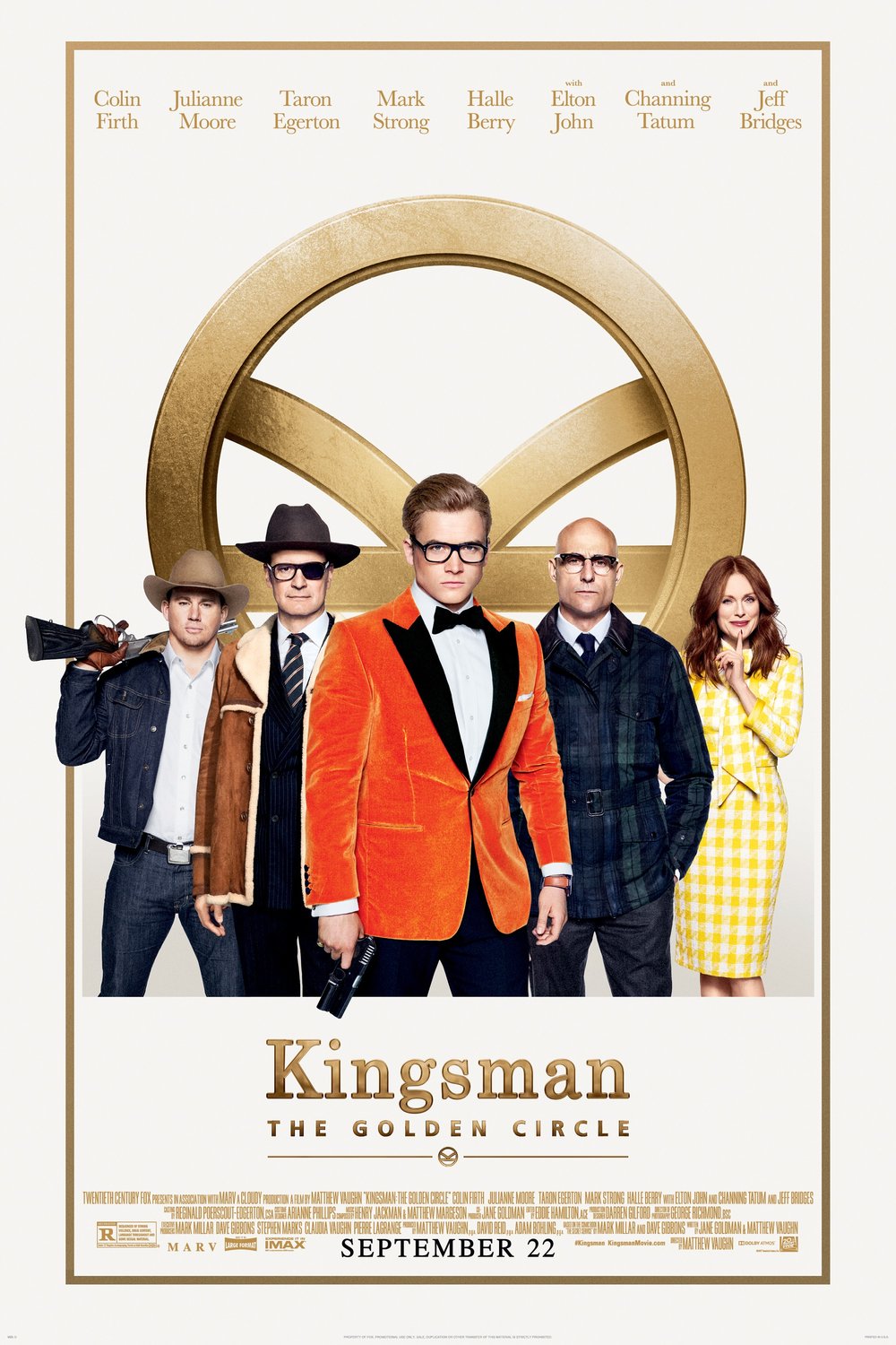 L'affiche du film Kingsman: The Golden Circle