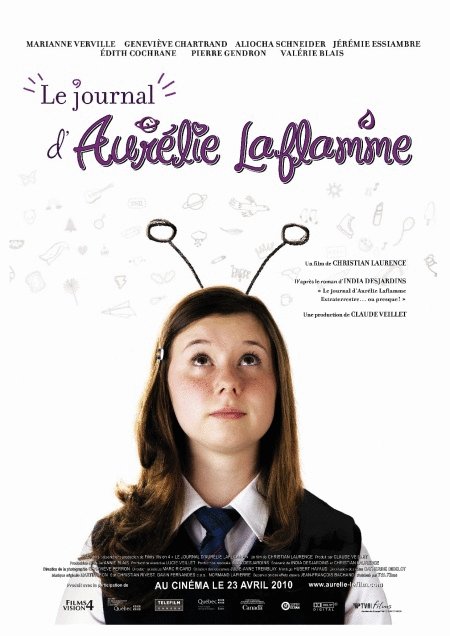 L'affiche du film Le Journal d'Aurélie Laflamme