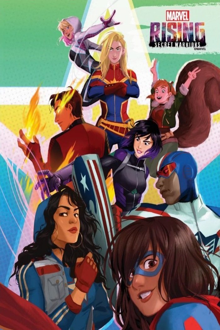 L'affiche originale du film Marvel Rising: Secret Warriors en anglais