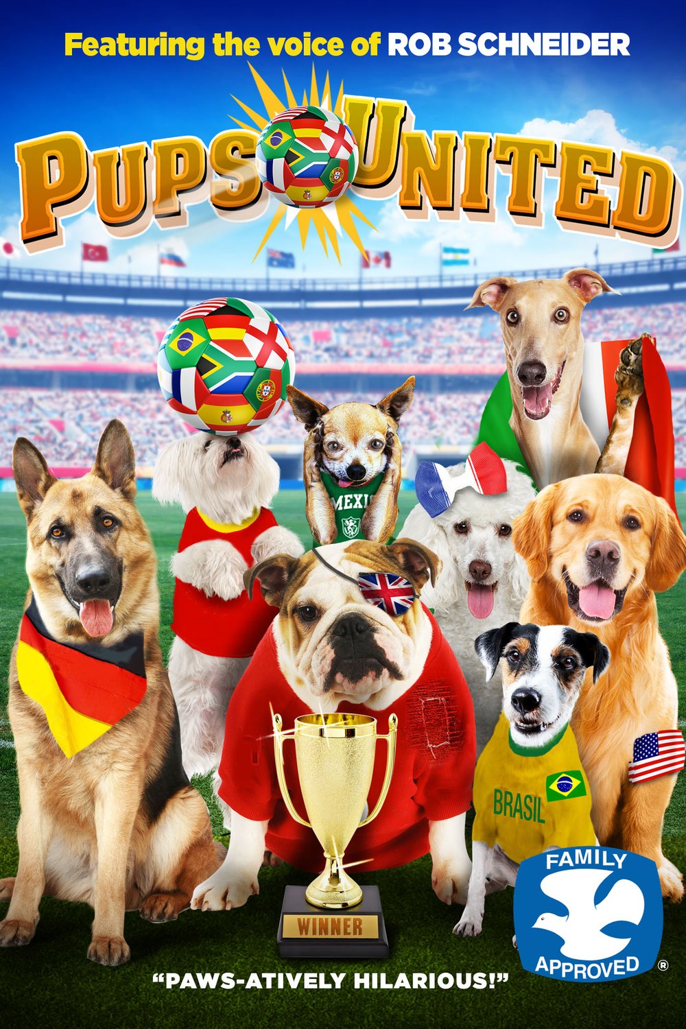 L'affiche du film Pups United