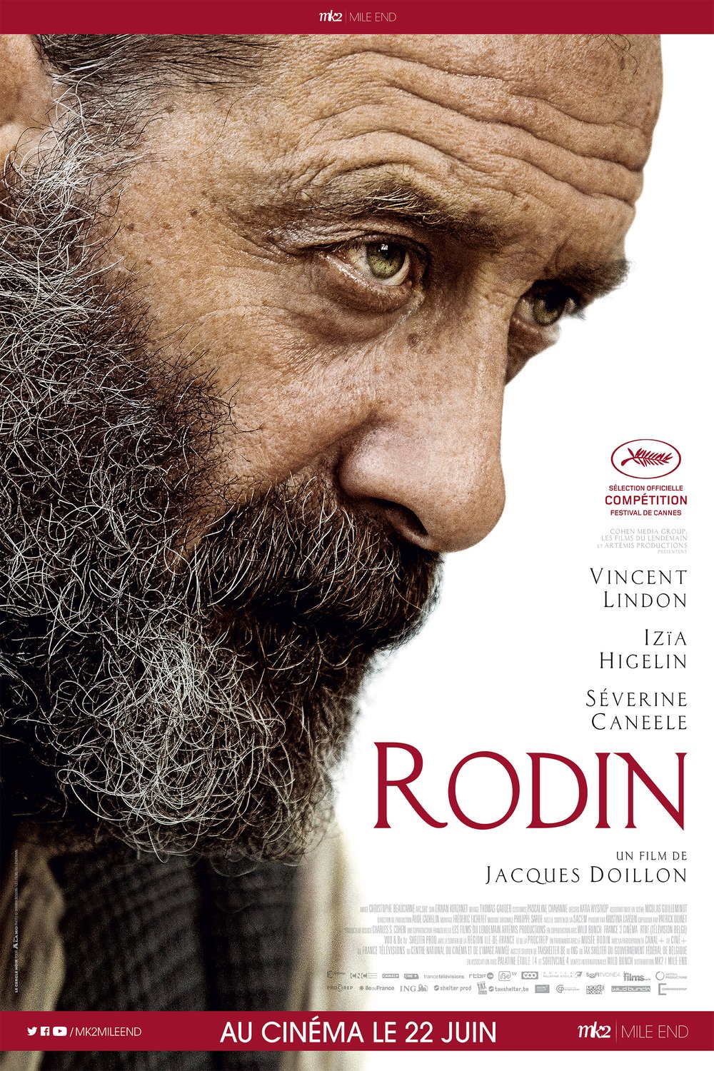 L'affiche du film Rodin