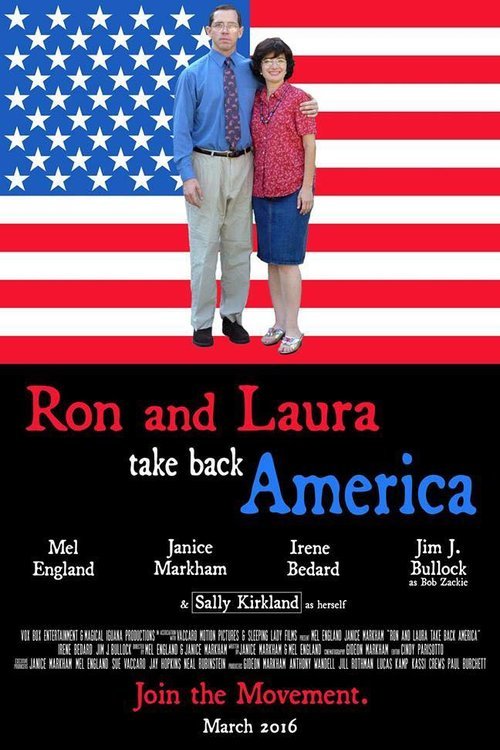 L'affiche du film Ron and Laura Take Back America