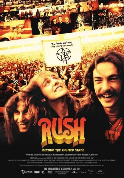 L'affiche du film Rush: Beyond the Lighted Stage