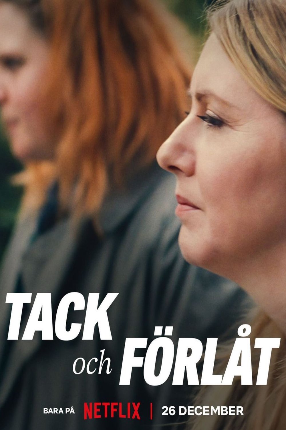 Swedish poster of the movie Tack och förlåt