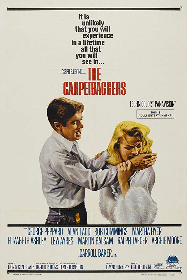 L'affiche du film The Carpetbaggers