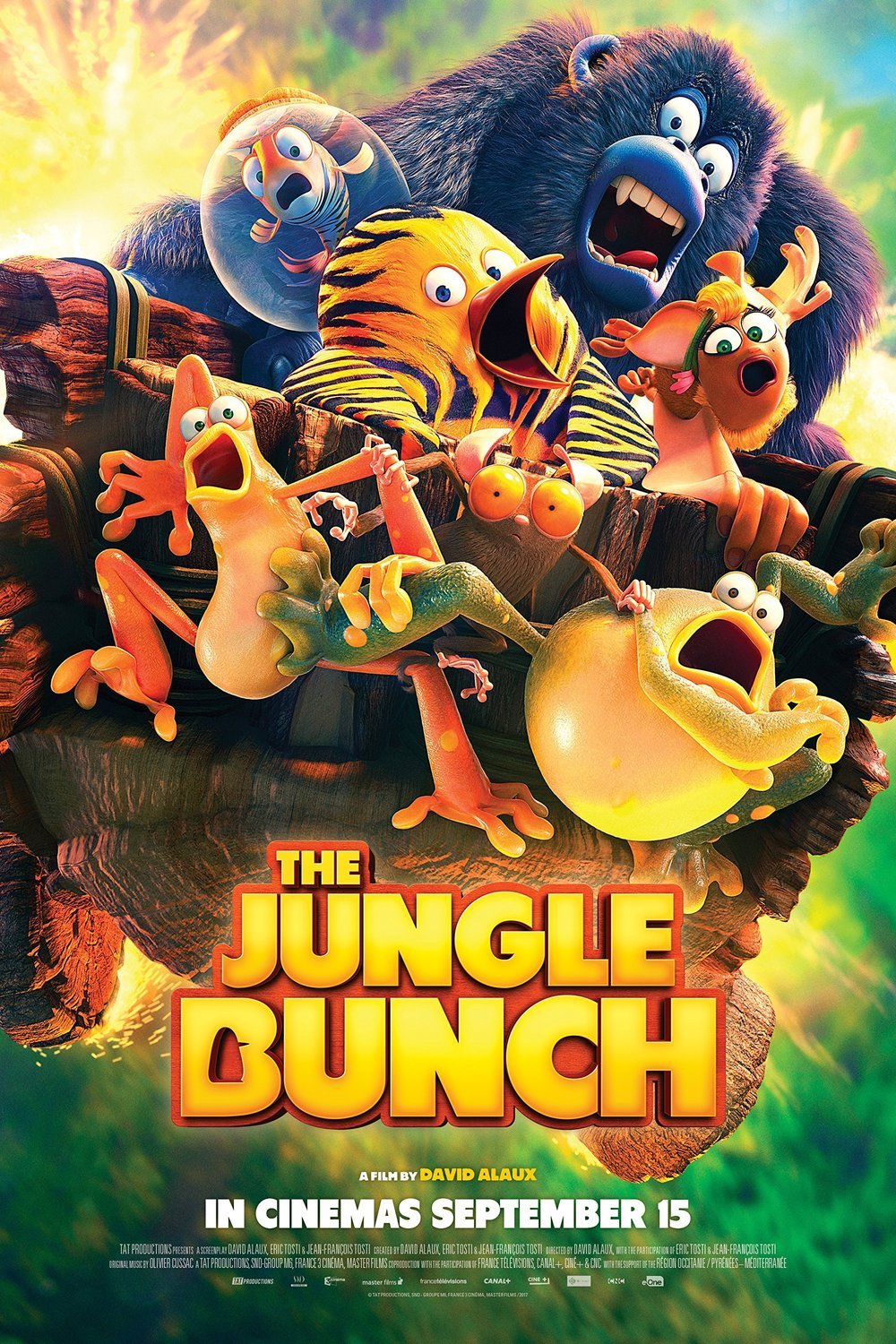 L'affiche du film The Jungle Bunch