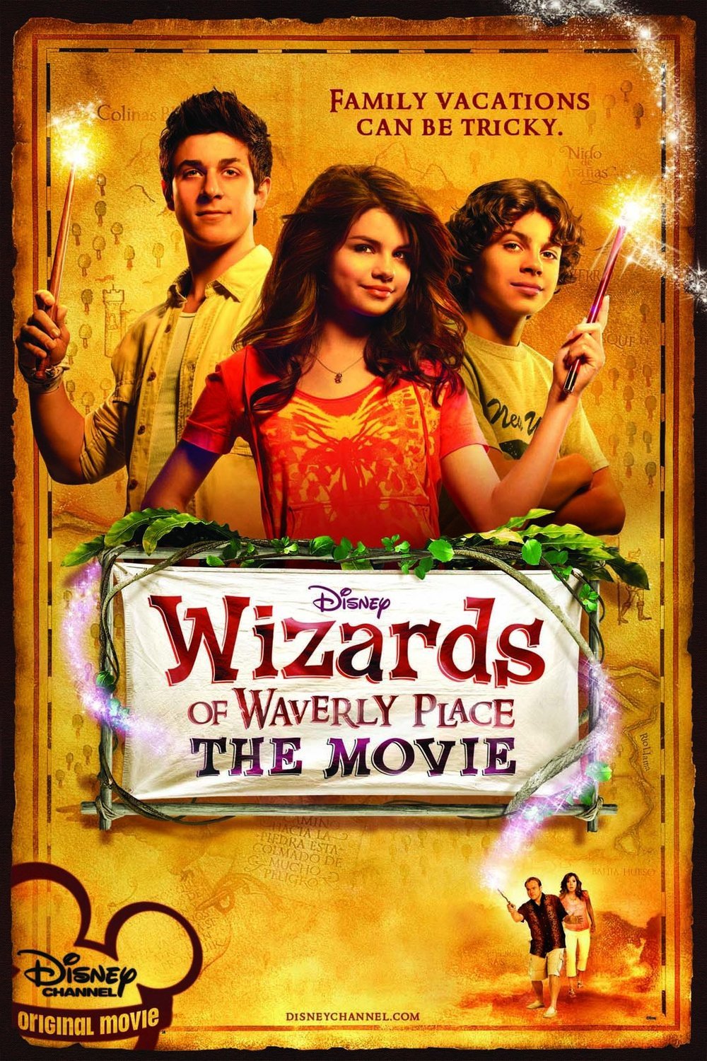 L'affiche du film Wizards of Waverly Place: The Movie