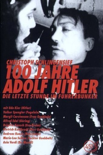 L'affiche originale du film 100 Jahre Adolf Hitler - Die letzte Stunde im Führerbunker en allemand