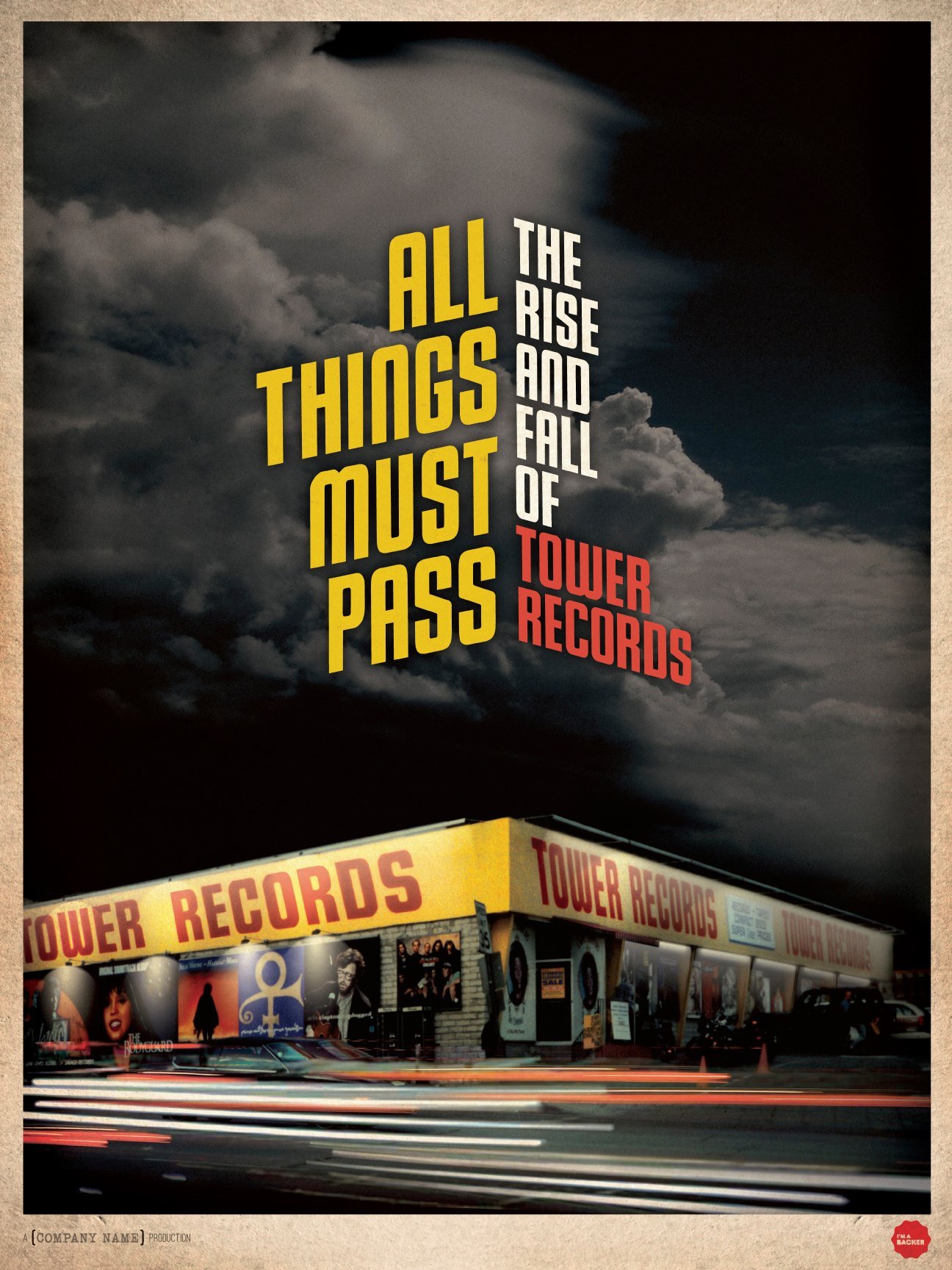 L'affiche du film All Things Must Pass