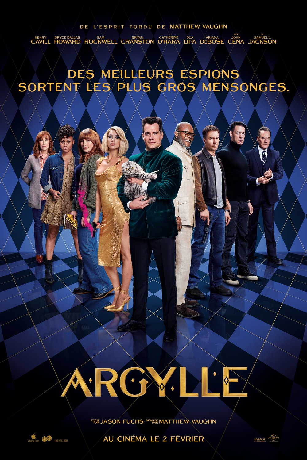L'affiche du film Argylle v.f.