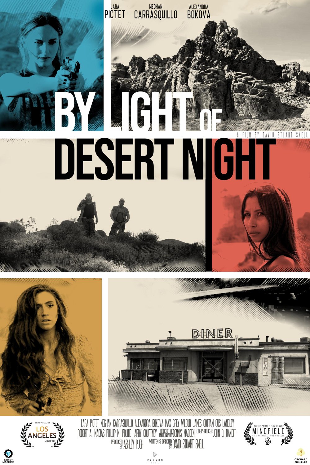 L'affiche du film By Light of Desert Night
