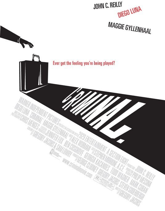 L'affiche du film Criminal