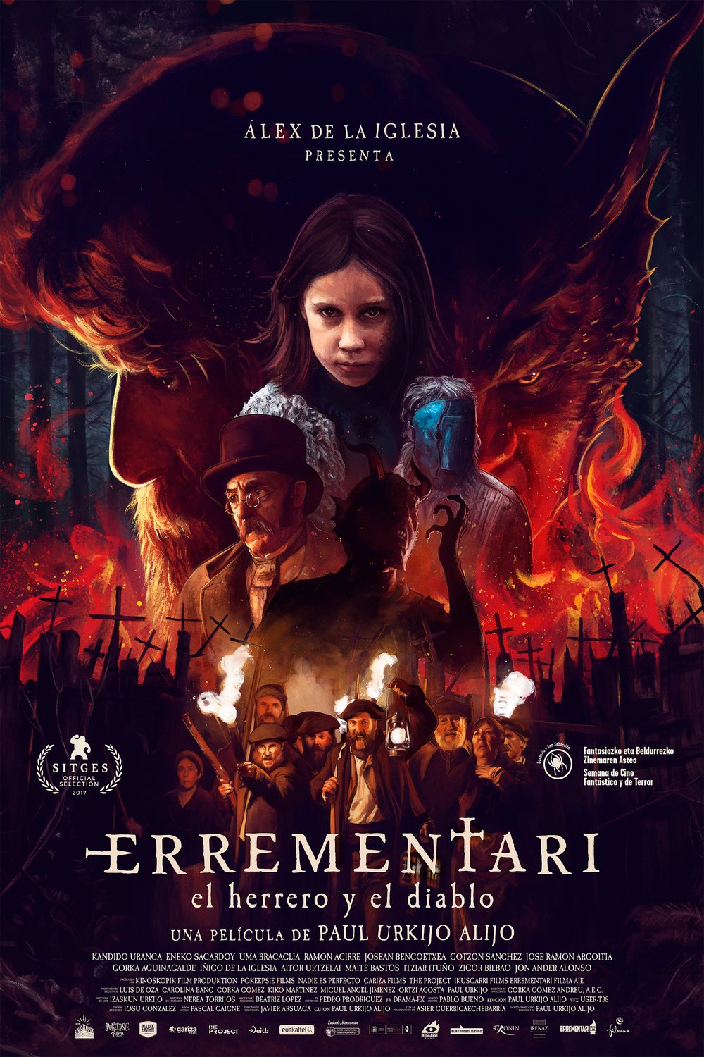 L'affiche originale du film Errementari: The Blacksmith and the Devil en 