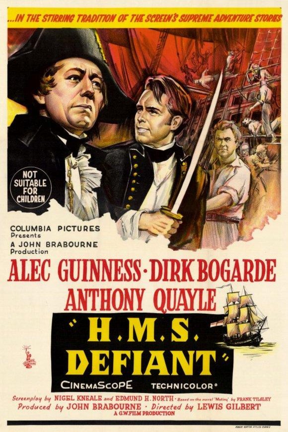 L'affiche du film H.M.S. Defiant
