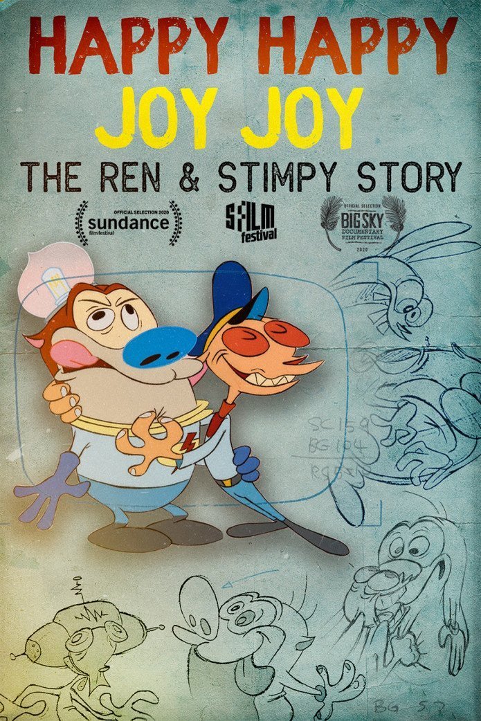 L'affiche du film Happy Happy Joy Joy: The Ren & Stimpy Story