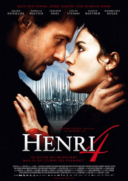 L'affiche originale du film Henri 4 en allemand