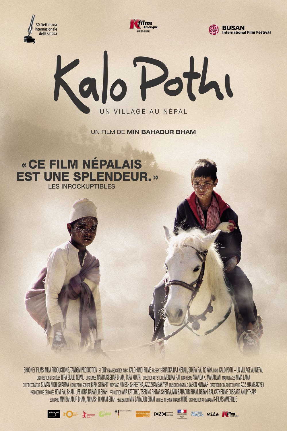 L'affiche du film Kalo Pothi: un village au Népal
