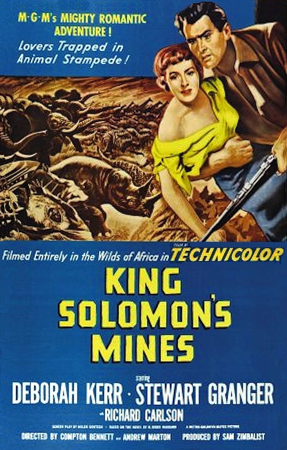 L'affiche du film King Solomon's Mines