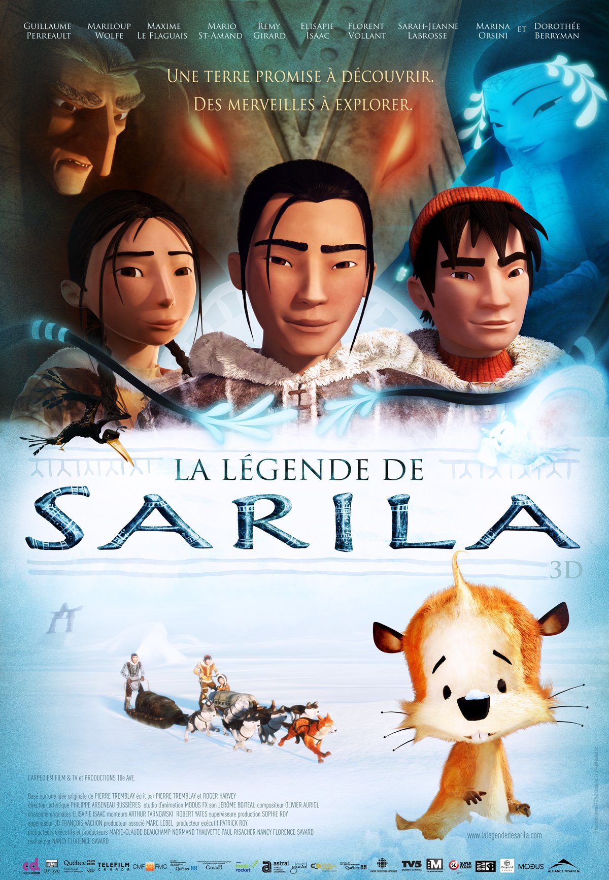 L'affiche du film La Légende de Sarila