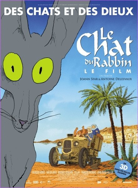 L'affiche du film Le Chat du rabbin
