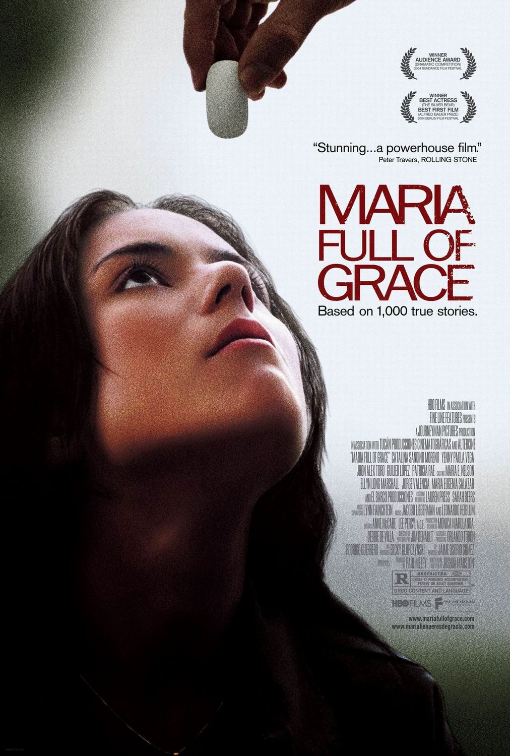 L'affiche du film Maria pleine de grâce