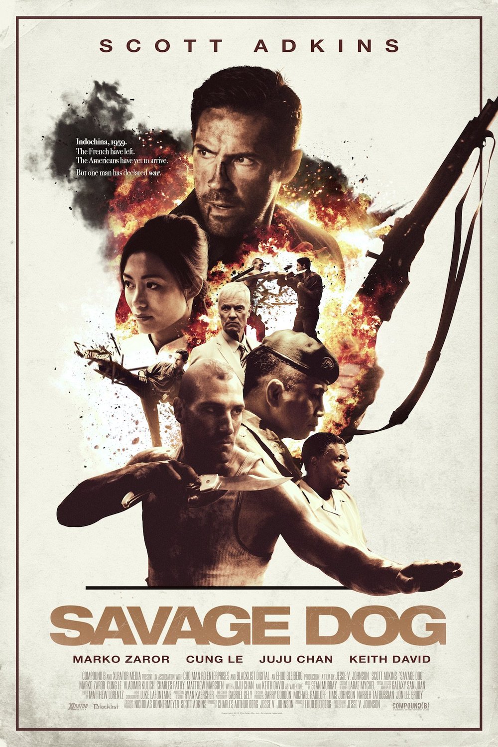 L'affiche du film Savage Dog