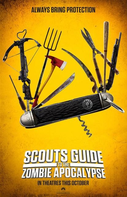 L'affiche du film Scouts Guide to the Zombie Apocalypse