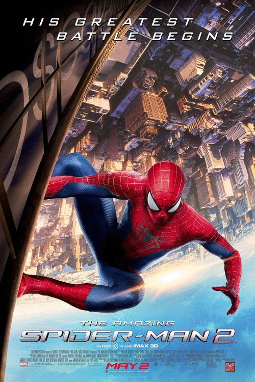 L'affiche du film The Amazing Spider-Man 2