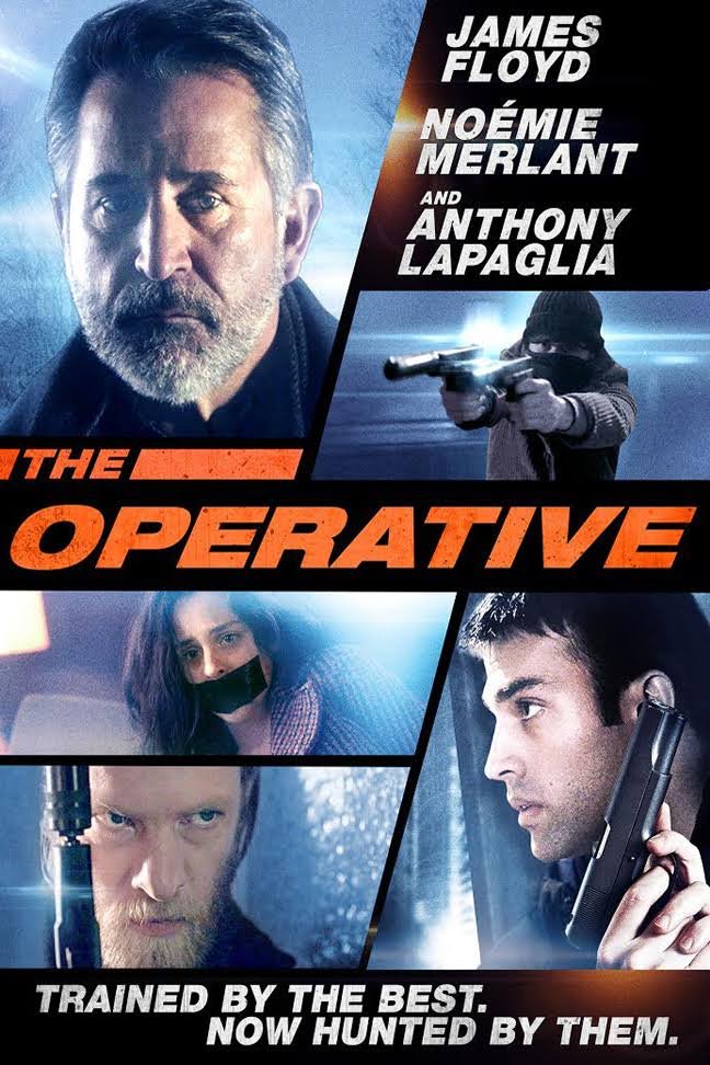 L'affiche du film The Operative