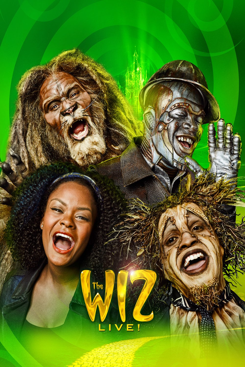 L'affiche du film The Wiz Live!