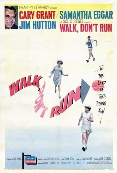 L'affiche du film Walk, Don't Run