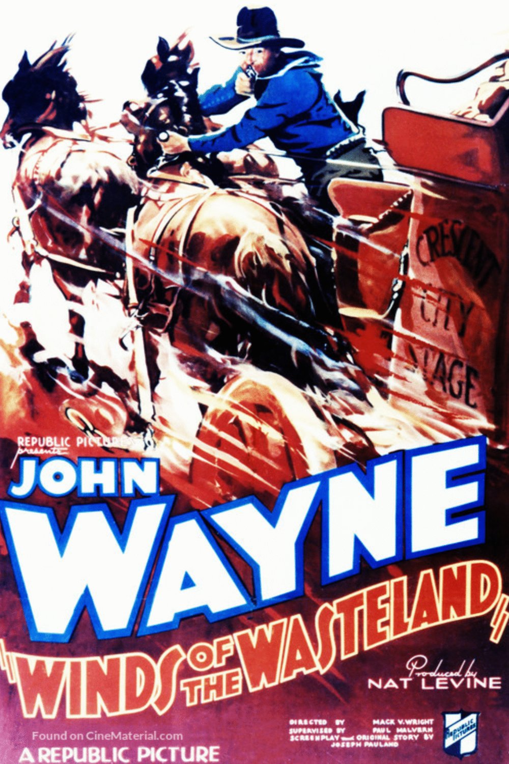 L'affiche du film Winds of the Wasteland