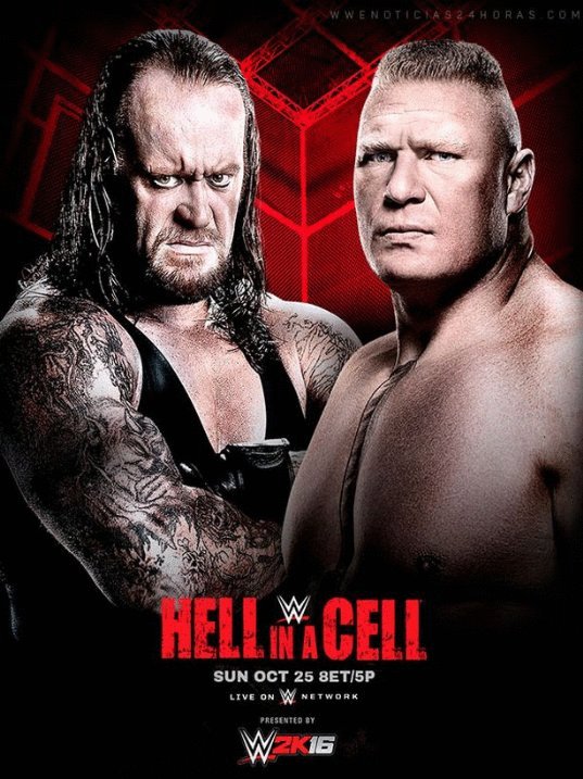 L'affiche du film WWE Hell in a Cell