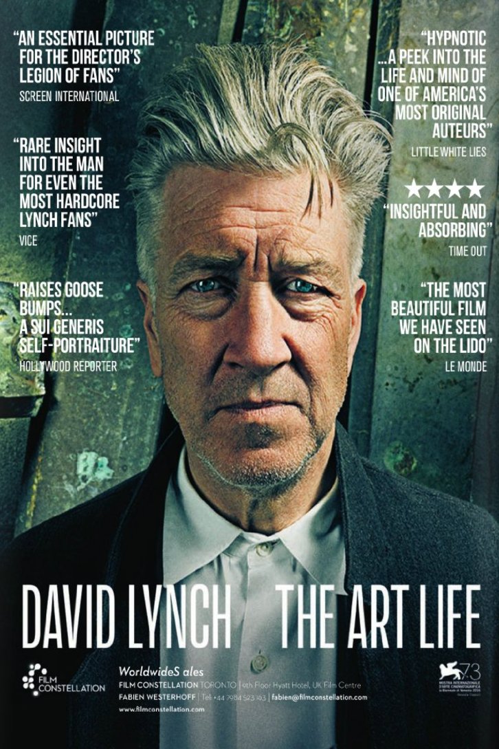 L'affiche du film David Lynch: La vie artistique