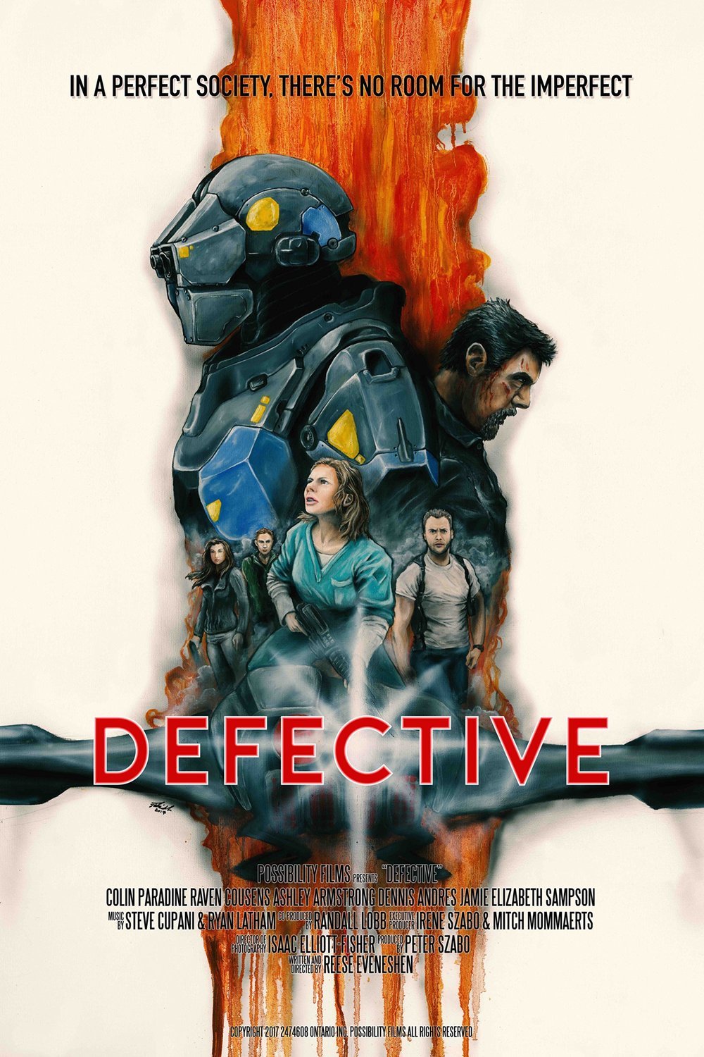 L'affiche du film Defective