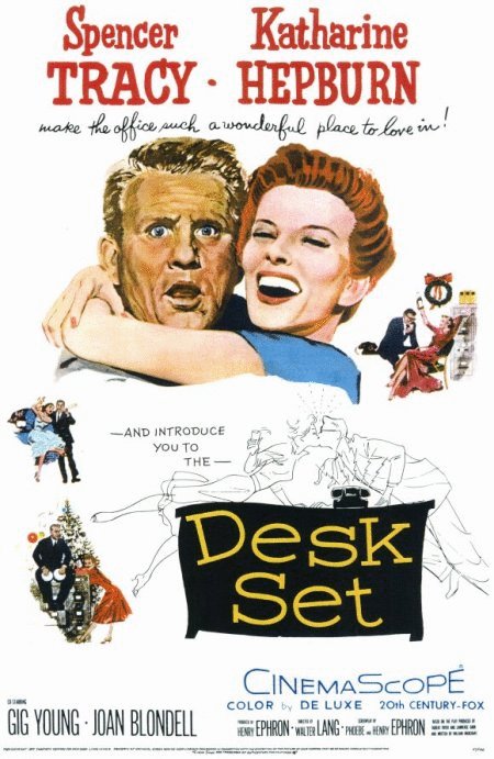 L'affiche du film Desk Set