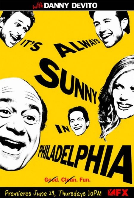 L'affiche du film It's Always Sunny in Philadelphia