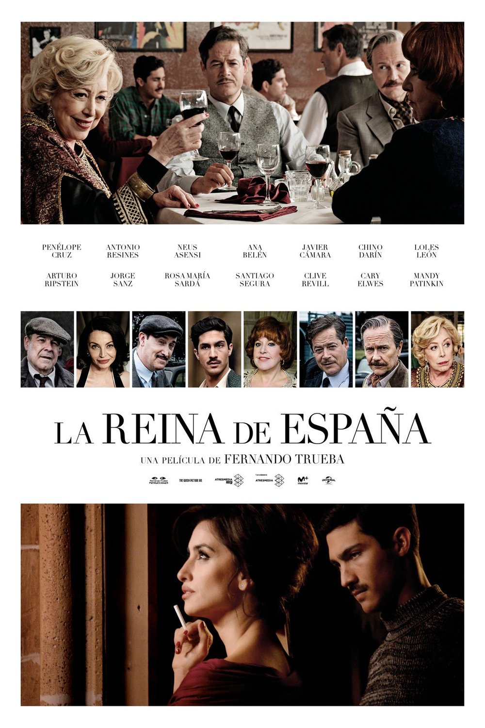 L'affiche originale du film La reina de España en espagnol