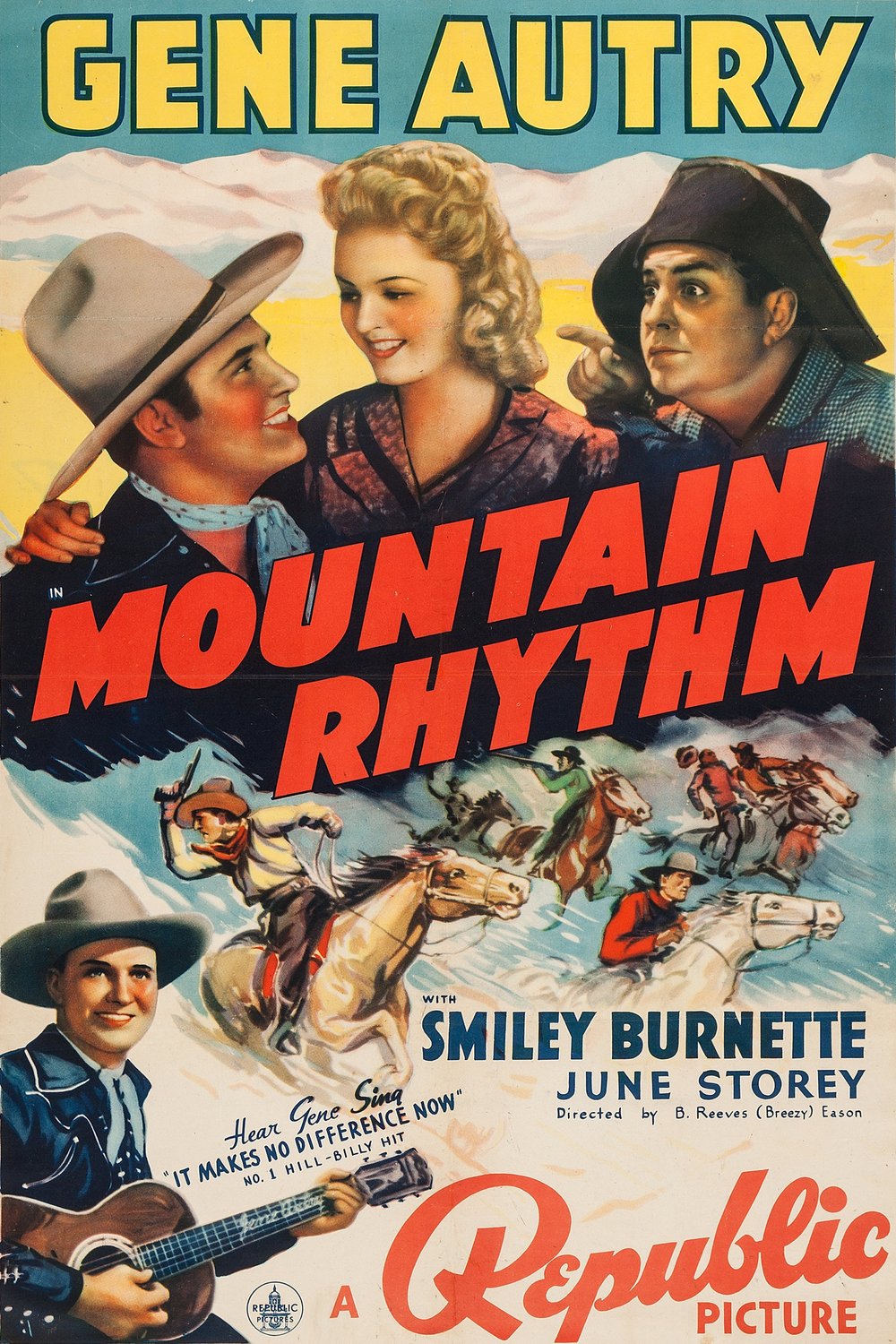 L'affiche du film Mountain Rhythm