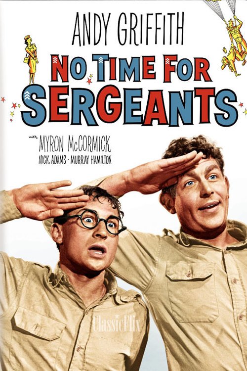 L'affiche du film No Time for Sergeants