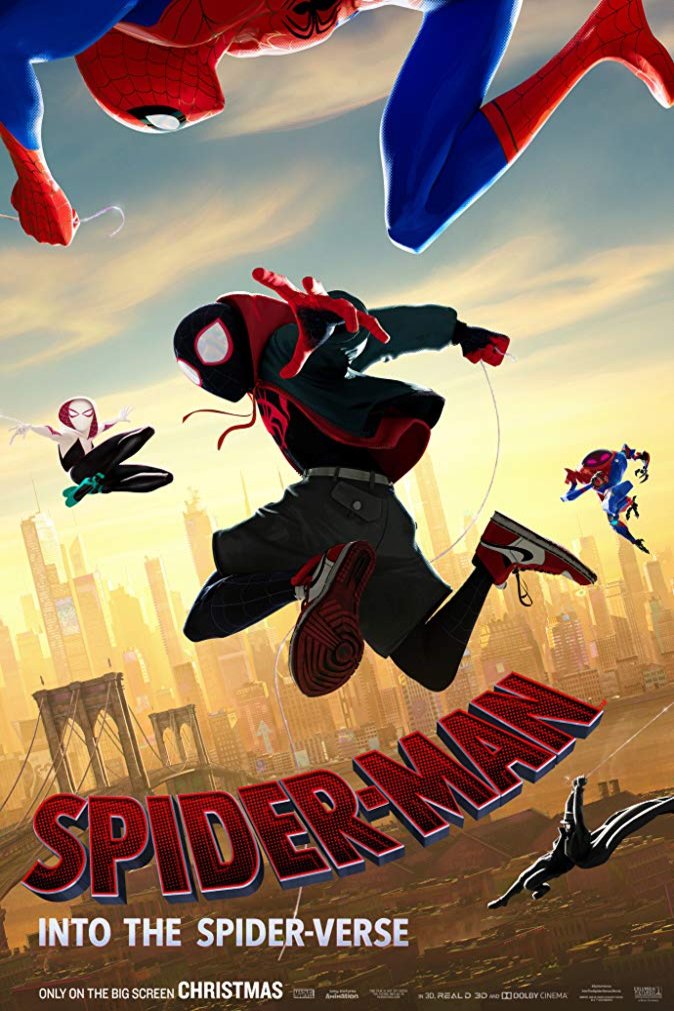 L'affiche du film Spider-Man: Into the Spider-Verse