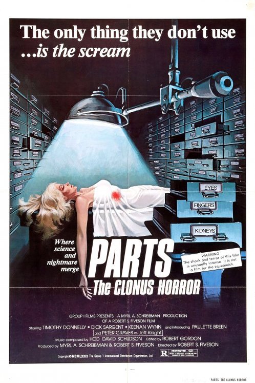 L'affiche du film The Clonus Horror