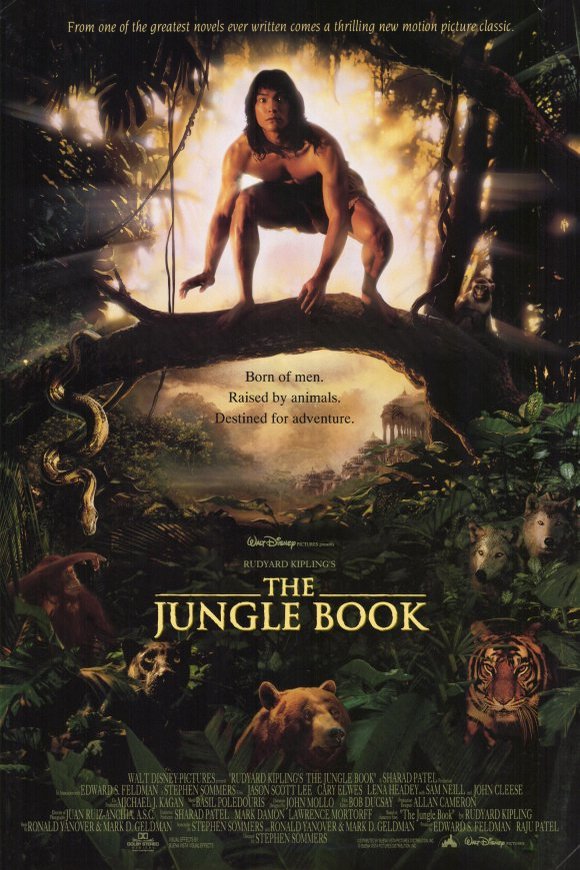 L'affiche du film Le livre de la jungle