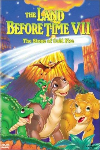 L'affiche du film The Land Before Time VII: The Stone of Cold Fire