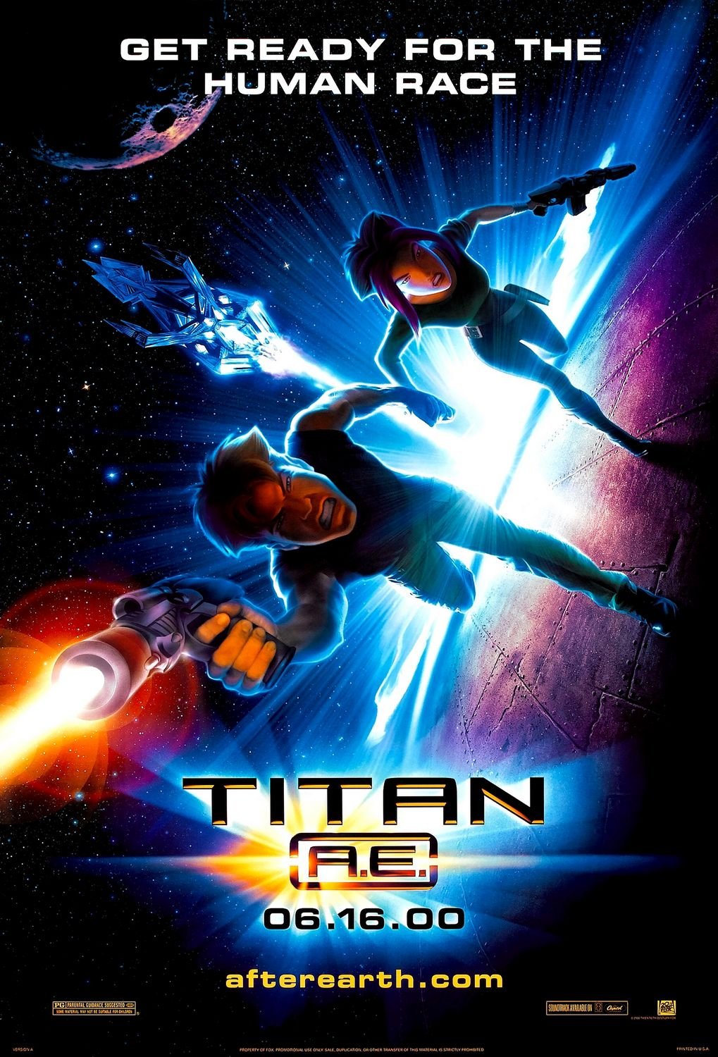 L'affiche du film Titan A.E.